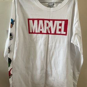 Marvel long sleeve tee